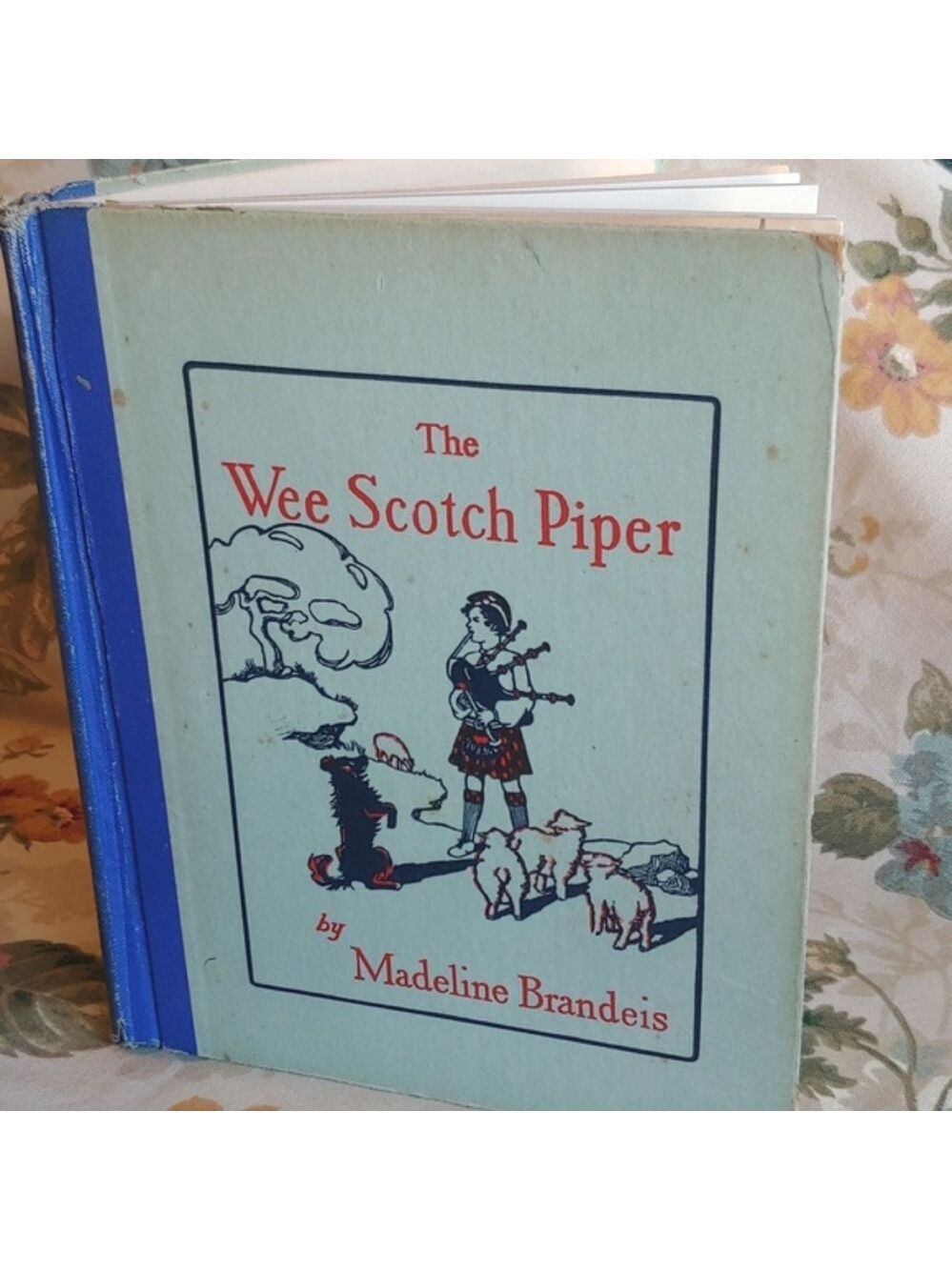 Vintage Children's Book "The Wee Scotch Piper" by Madeline Brandeis